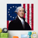 Digitally Restored Vector Portrait Wall Decal Design 49