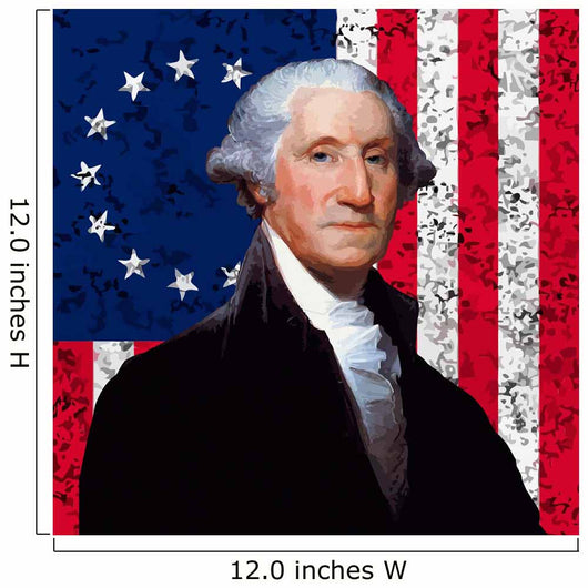 Digitally Restored Vector Portrait Wall Decal Design 49