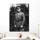 Digitally Restored Vector Portrait Wall Decal Design 48