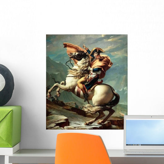 Digitally Restored Vector Painting Wall Decal Design 21
