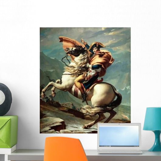 Digitally Restored Vector Painting Wall Decal Design 21