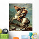 Digitally Restored Vector Painting Wall Decal Design 21