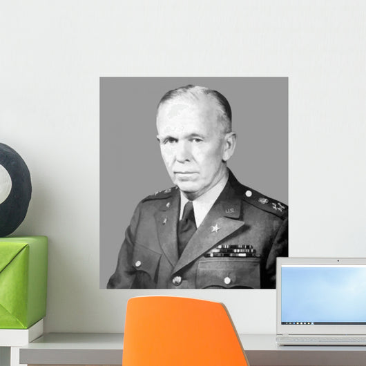 Digitally Restored Vector Portrait Wall Decal Design 46