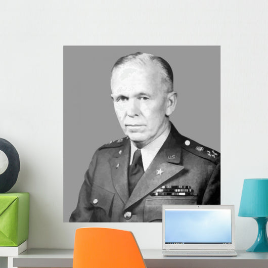 Digitally Restored Vector Portrait Wall Decal Design 46