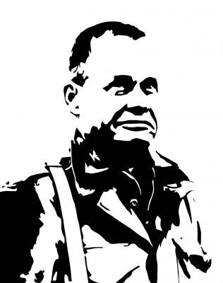 Vector Illustration General Lewis Wall Decal