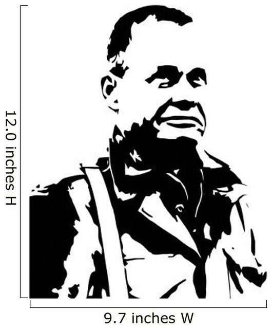 Vector Illustration General Lewis Wall Decal