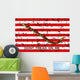 Vector Illustration First Navy Wall Decal