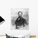 Digitally Restored Vector Portrait Wall Decal Design 45