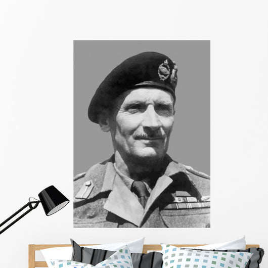 Digitally Restored Vector Portrait Wall Decal Design 44