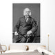 Digitally Restored Vector Portrait Wall Decal Design 42