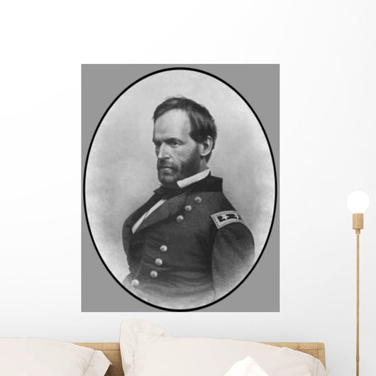 Digitally Restored Vector Portrait Wall Decal Design 41