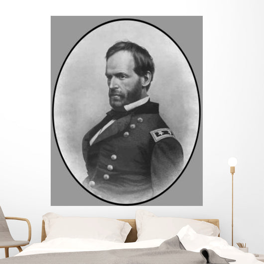 Digitally Restored Vector Portrait Wall Decal Design 41