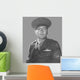 Digitally Restored Vector Portrait Wall Decal Design 40