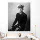 Digitally Restored Vector Portrait Wall Decal Design 39