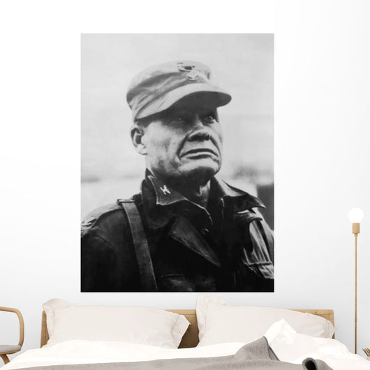 Digitally Restored Vector Portrait Wall Decal Design 37