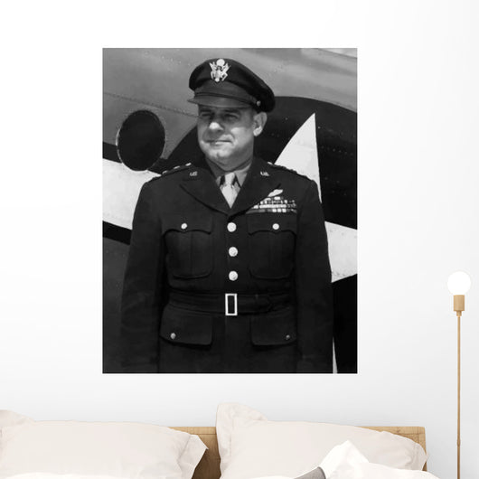 Digitally Restored Vector Portrait Wall Decal Design 35