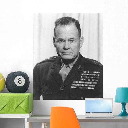 Digitally Restored Vector Portrait Wall Decal Design 33