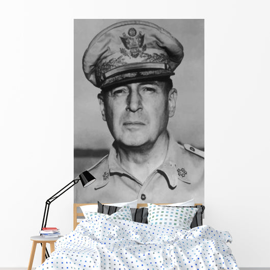 Digitally Restored Vector Portrait Wall Decal Design 31