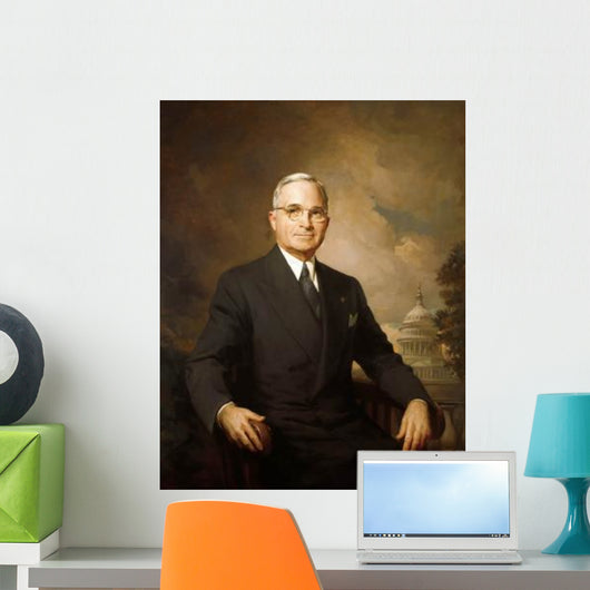 Digitally Restored Painting Harry Wall Decal