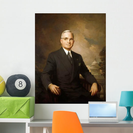 Digitally Restored Painting Harry Wall Decal