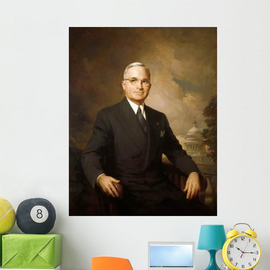 Digitally Restored Painting Harry Wall Decal