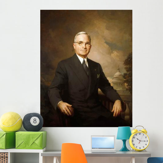 Digitally Restored Painting Harry Wall Decal