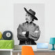 Digitally Restored Vector Portrait Wall Decal Design 27