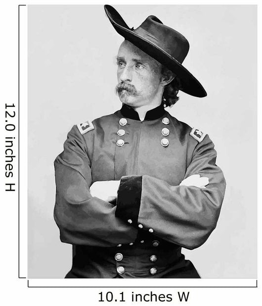 Digitally Restored Vector Portrait Wall Decal Design 27