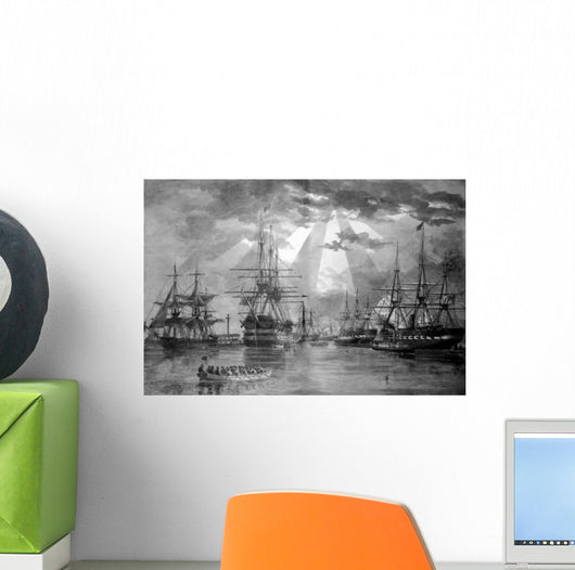 Digitally Restored Vector Photo Wall Decal Design 9