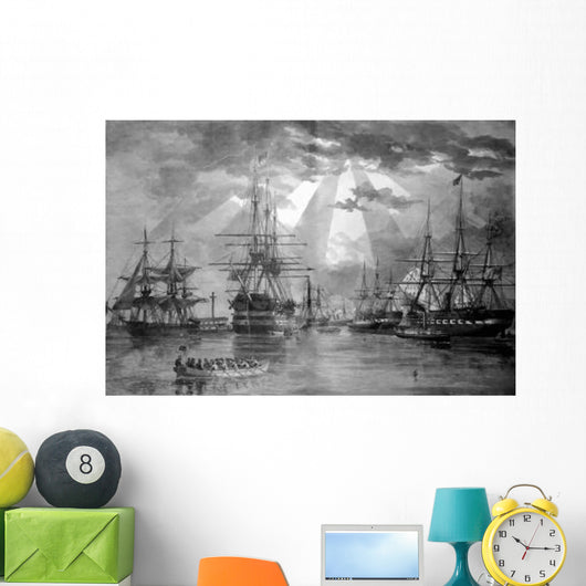 Digitally Restored Vector Photo Wall Decal Design 9