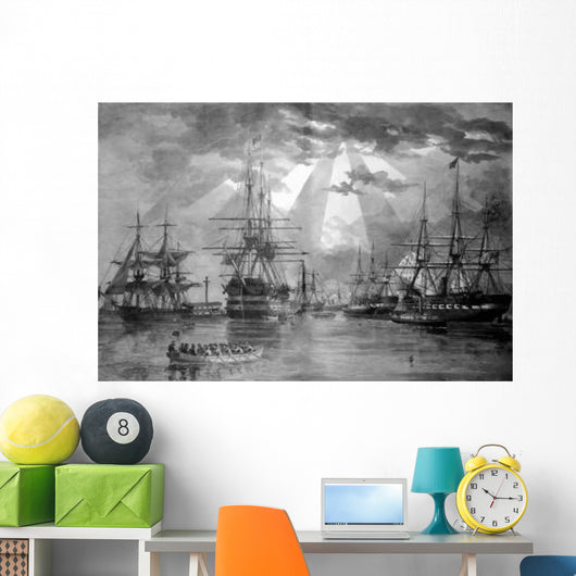 Digitally Restored Vector Photo Wall Decal Design 9