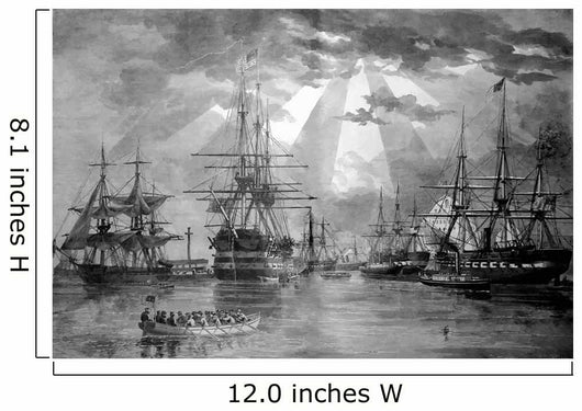 Digitally Restored Vector Photo Wall Decal Design 9
