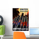 Digitally Restored War Propaganda Wall Decal Design 244