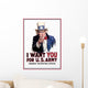 Digitally Restored War Propaganda Wall Decal Design 242