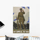 Digitally Restored War Propaganda Wall Decal Design 237