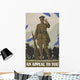 Digitally Restored War Propaganda Wall Decal Design 237