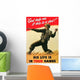 Digitally Restored War Propaganda Wall Decal Design 236