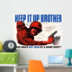 Digitally Restored War Propaganda Wall Decal Design 235