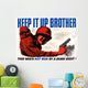 Digitally Restored War Propaganda Wall Decal Design 235