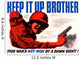 Digitally Restored War Propaganda Wall Decal Design 235
