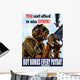 Digitally Restored War Propaganda Wall Decal Design 234