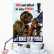 Digitally Restored War Propaganda Wall Decal Design 234