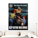 Digitally Restored War Propaganda Wall Decal Design 233