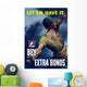 Digitally Restored War Propaganda Wall Decal Design 231
