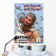 Digitally Restored War Propaganda Wall Decal Design 230
