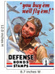 Digitally Restored War Propaganda Wall Decal Design 230