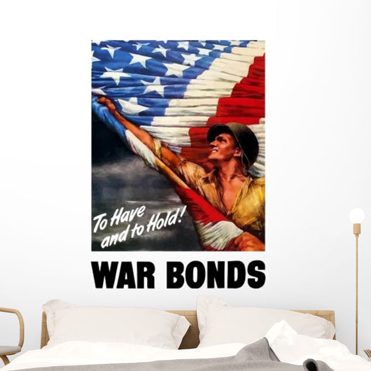 Digitally Restored War Propaganda Wall Decal Design 229