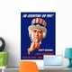 Digitally Restored War Propaganda Wall Decal Design 226