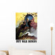 Digitally Restored War Propaganda Wall Decal Design 218