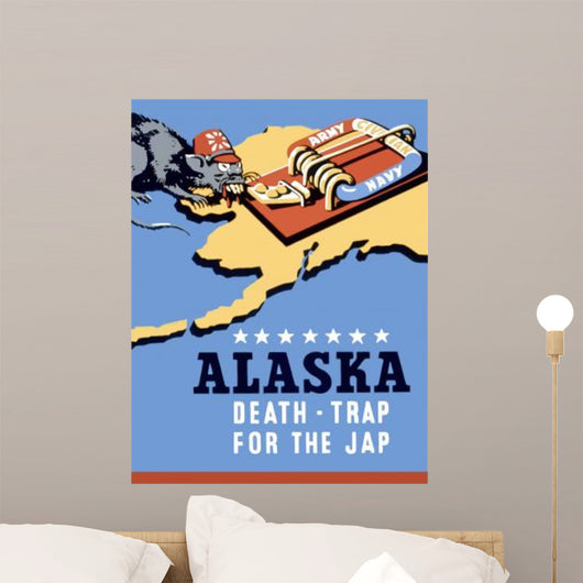 Digitally Restored War Propaganda Wall Decal Design 216